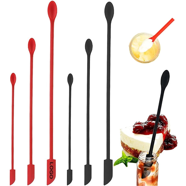 Silicone Mini Double-headed Jam Spatula
