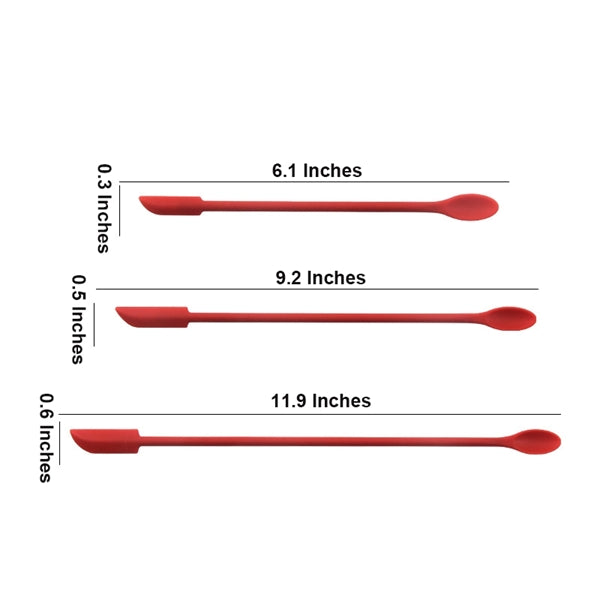 Silicone Mini Double-headed Jam Spatula