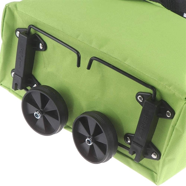 Folding Shopping Bag With Wheels