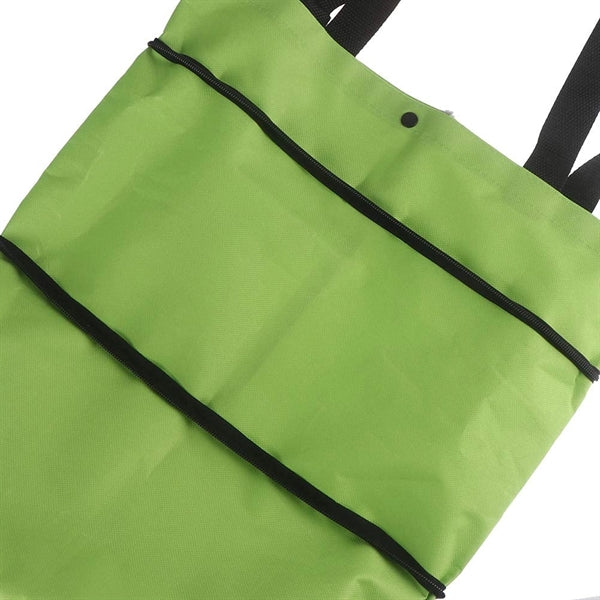 Folding Shopping Bag With Wheels