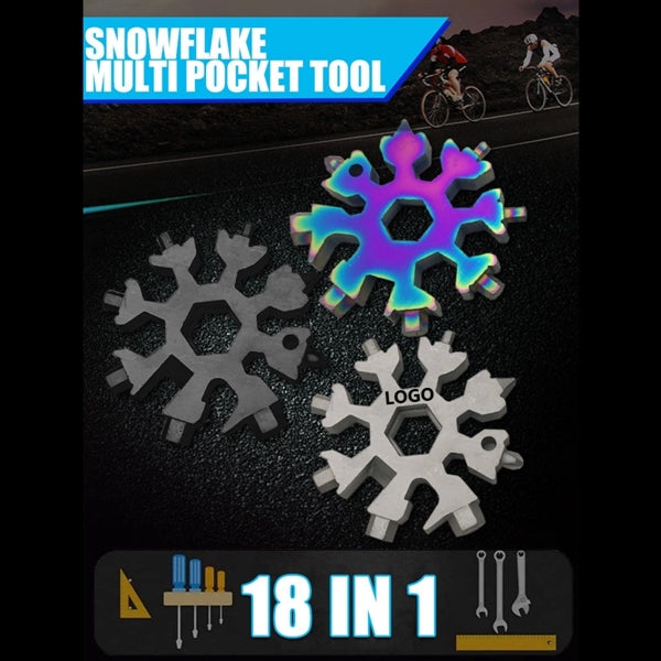 18 in 1 Snowflake Multi Tool