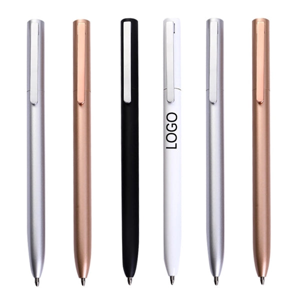 Retractable Metal Ballpoint Pens