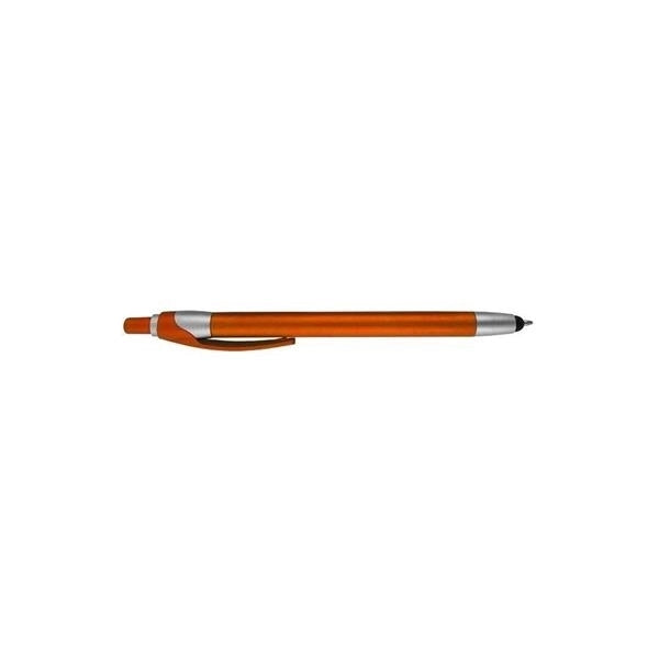 Metallic Colored Stylus Click Pen