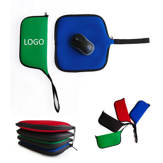 Multi-Functional Neoprene Soft Mouse Storage Bag Pad