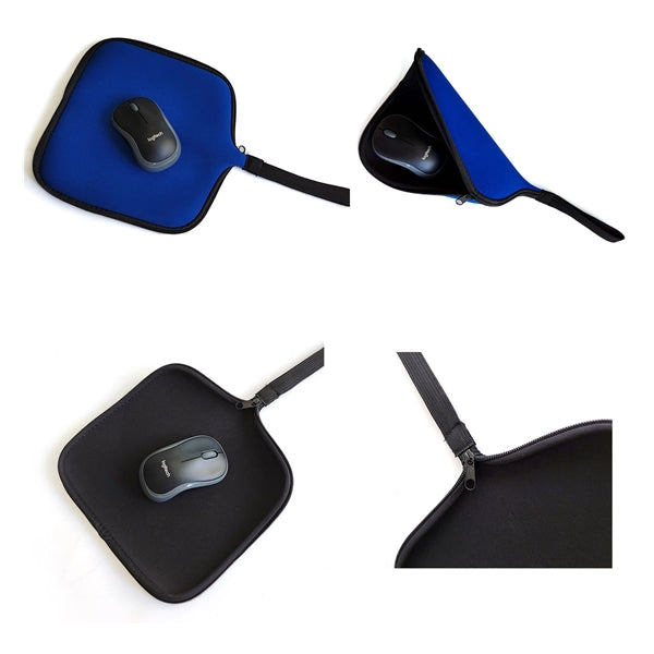 Multi-Functional Neoprene Soft Mouse Storage Bag Pad