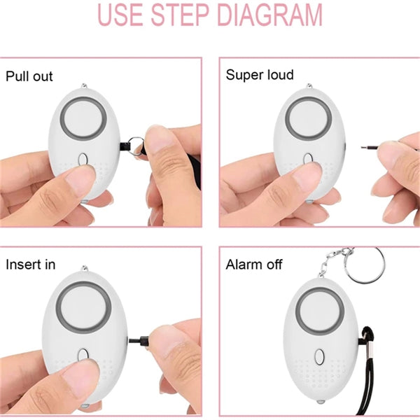 Personal Safety Alarm Keychain