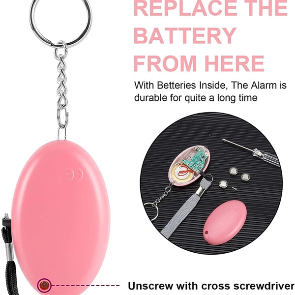 Personal Safety Alarm Keychain