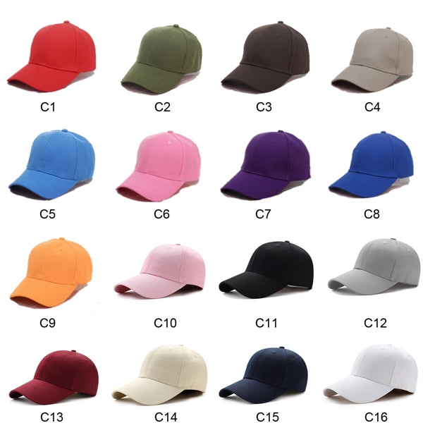 Unisex 6 Panels Baseball Cap