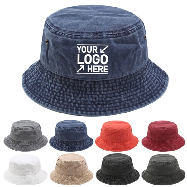 Unisex Denim Bucket Hat