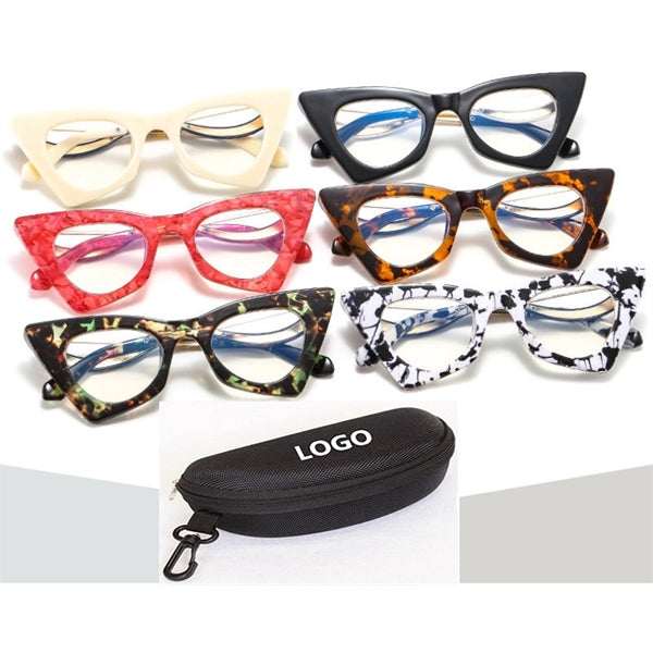 Square Cat Eye Reading Glasses
