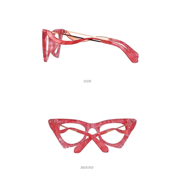 Square Cat Eye Reading Glasses