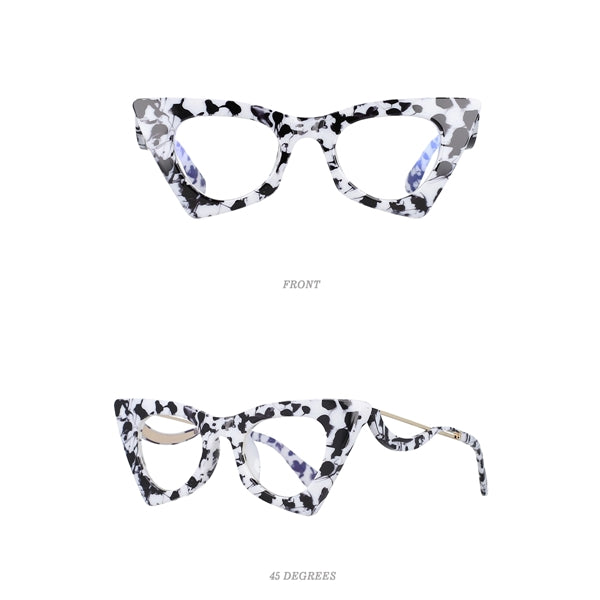 Square Cat Eye Reading Glasses