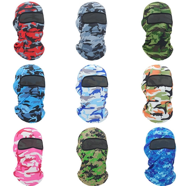 Camouflage Tactical Headgear CS Mask Outdoor