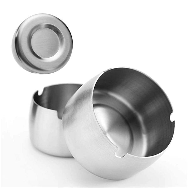 Stainless Steel Windproof Cigaret Ash Tray