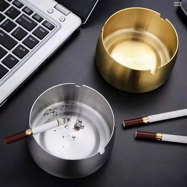 Stainless Steel Windproof Cigaret Ash Tray