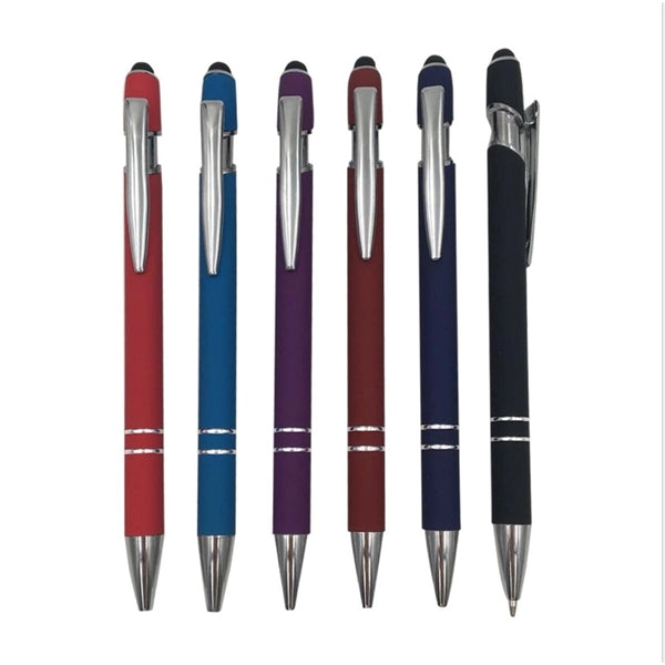 Metal Ballpoint Pen with Stylus