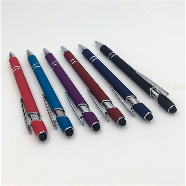 Metal Ballpoint Pen with Stylus