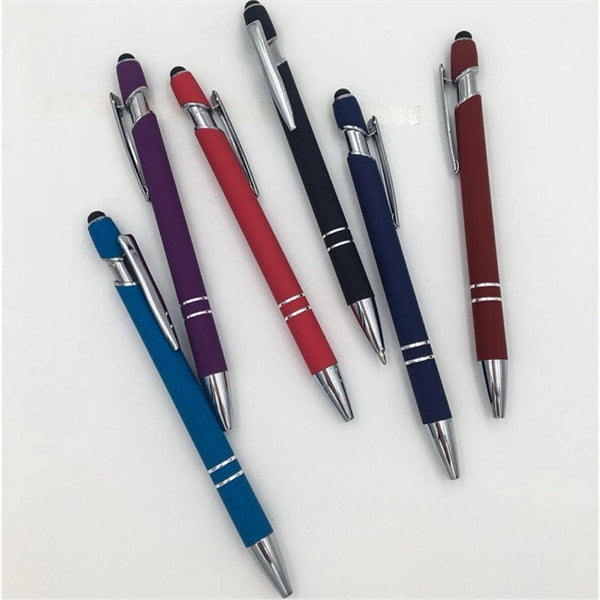 Metal Ballpoint Pen with Stylus