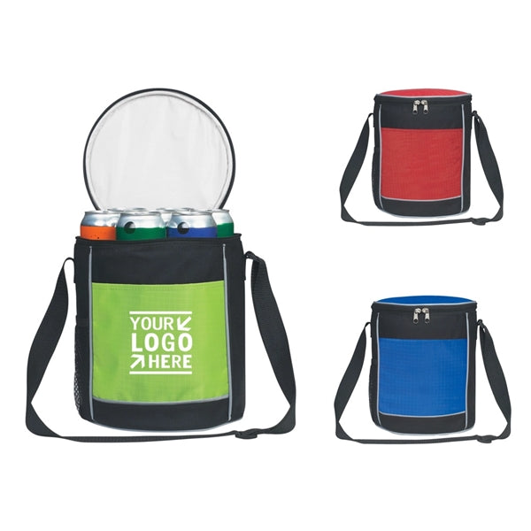 Waterproof Leakproof Insulated Round Zipper Lock Cooler Bag