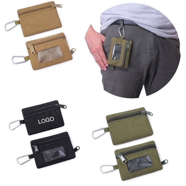 Outdoor Keychain Pouch With Buckle