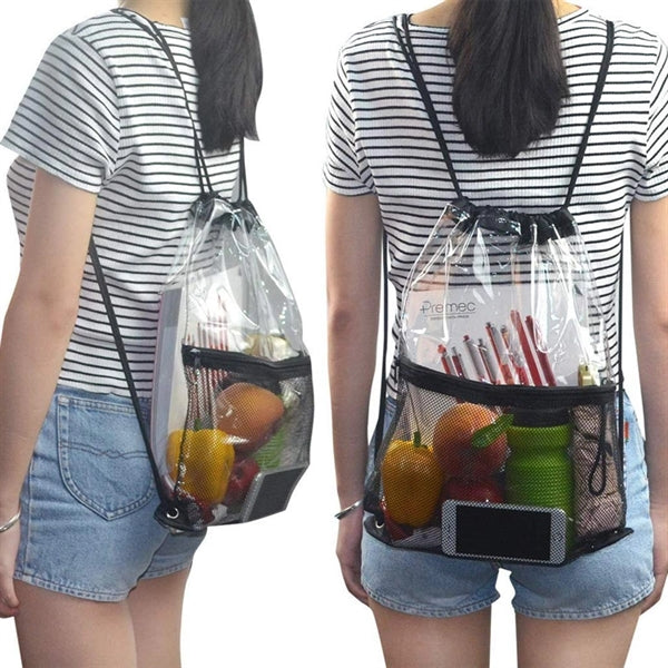 PVC Drawstring Backpack