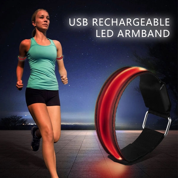 Rechargeable LED Armband Reflective