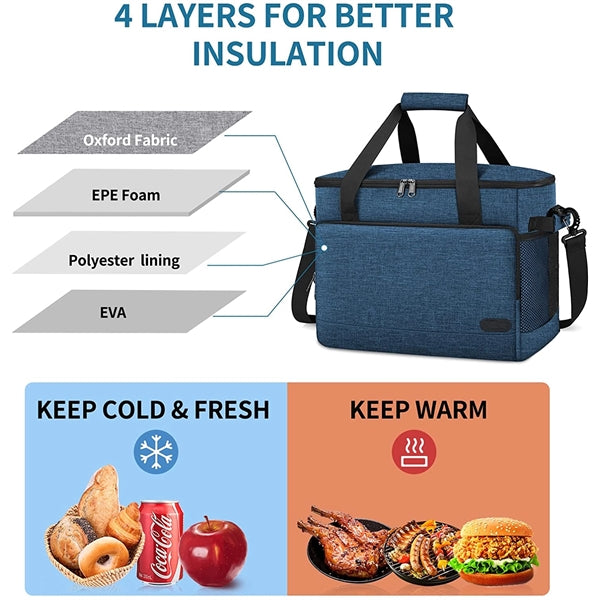 Insulated Lunch Picnic Cooler Bag