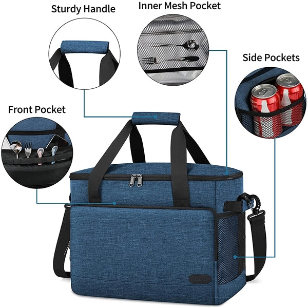 Insulated Lunch Picnic Cooler Bag
