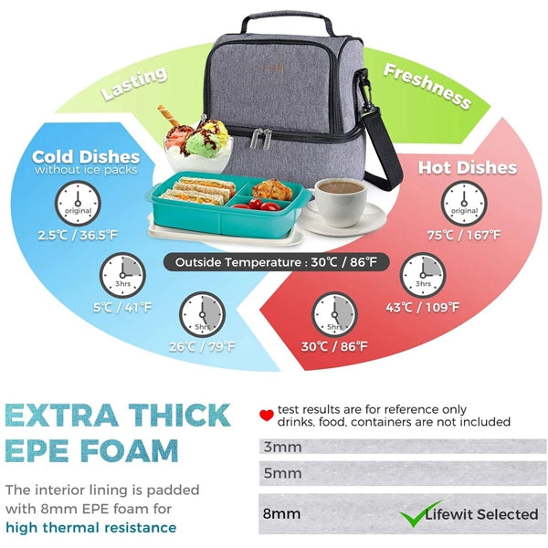 Insulated Lunch Picnic Cooler Camping Bag