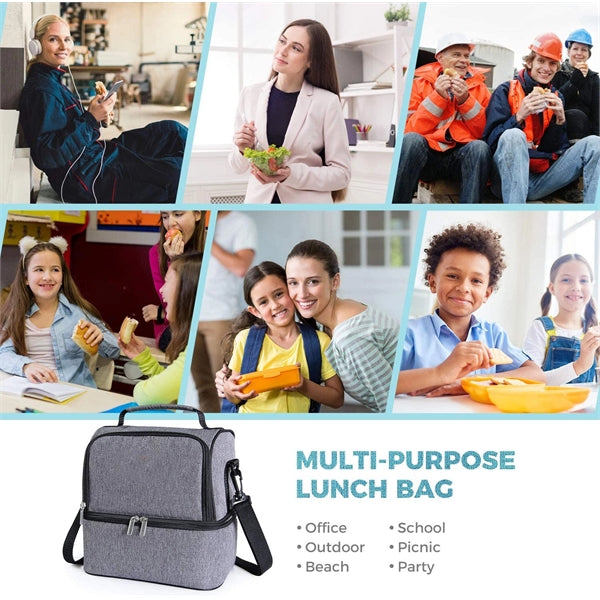 Insulated Lunch Picnic Cooler Camping Bag