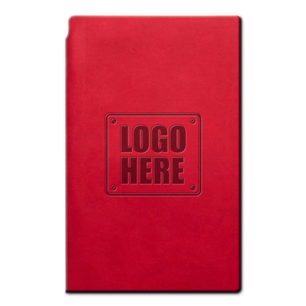 Comfortable Touch Soft-Cover Travel Journal w/ Penholder