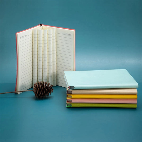 Comfortable Touch Soft-Cover Travel Journal w/ Penholder