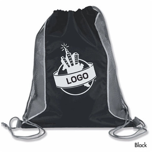 Sport Mesh Drawstring Backpack