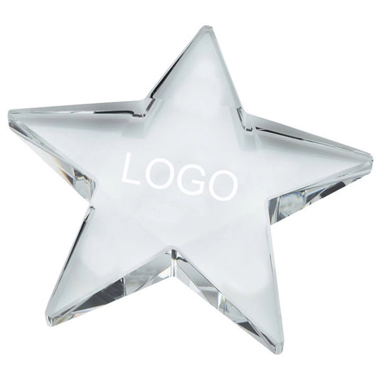 Crystal Star Paperweight