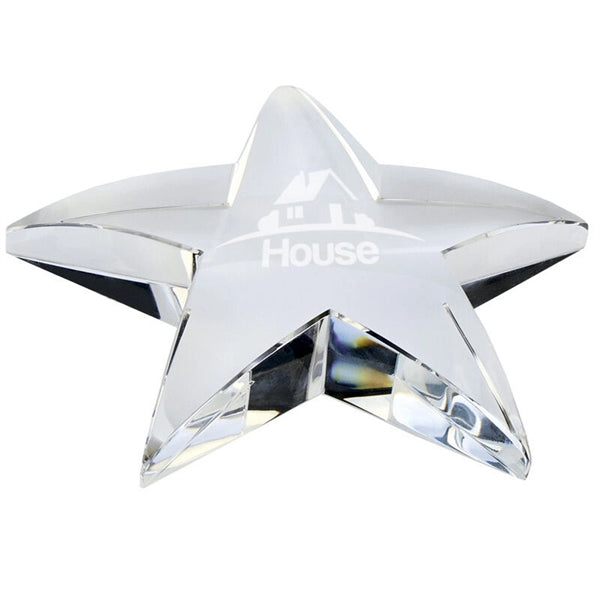 Crystal Star Paperweight