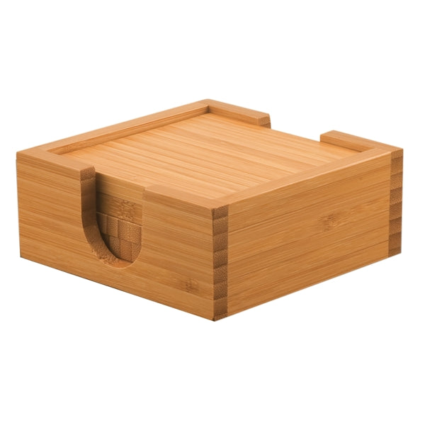 Bamboo Coaster Set