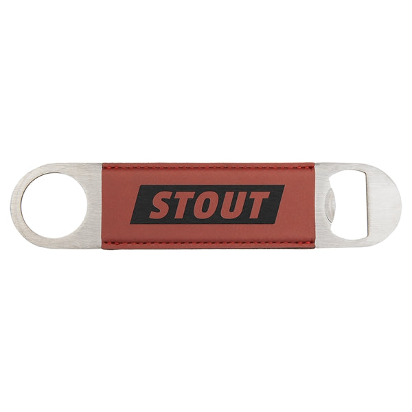 Leatherette Bottle Opener