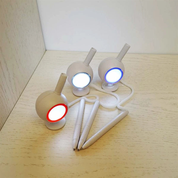 Ballpoint Pen with LED Desk Lamp