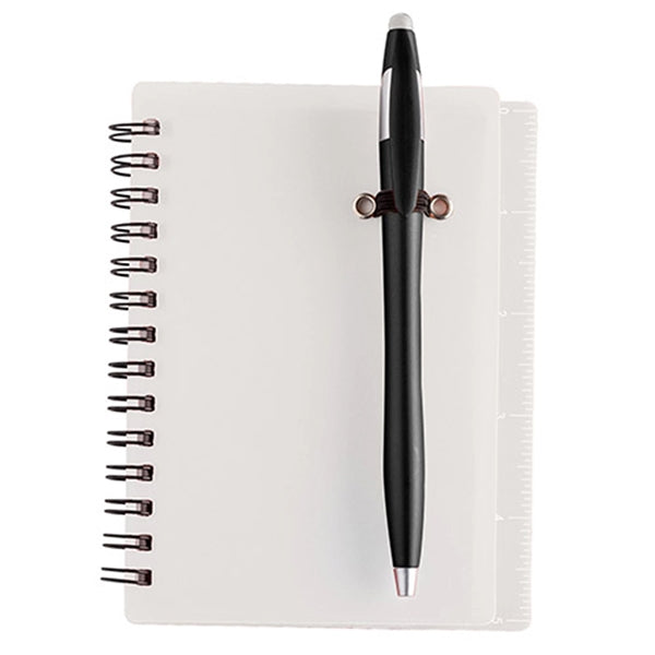 Translucent Pvc Cover Spiral Bound Journal