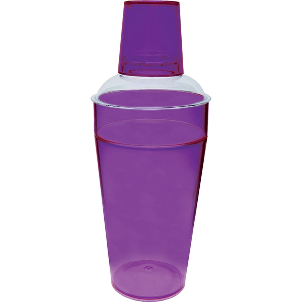 20 oz. Plastic Cocktail Shaker/Sipper