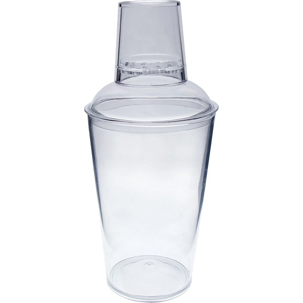 16 oz. Plastic Cocktail Shaker/Sipper