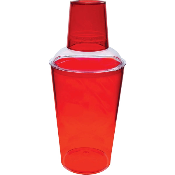 16 oz. Plastic Cocktail Shaker/Sipper