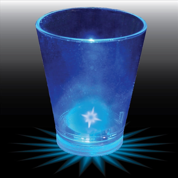 1.5 oz. Blinking Plastic Shot Glass