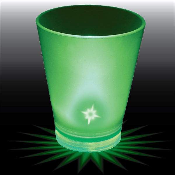1.5 oz. Blinking Plastic Shot Glass