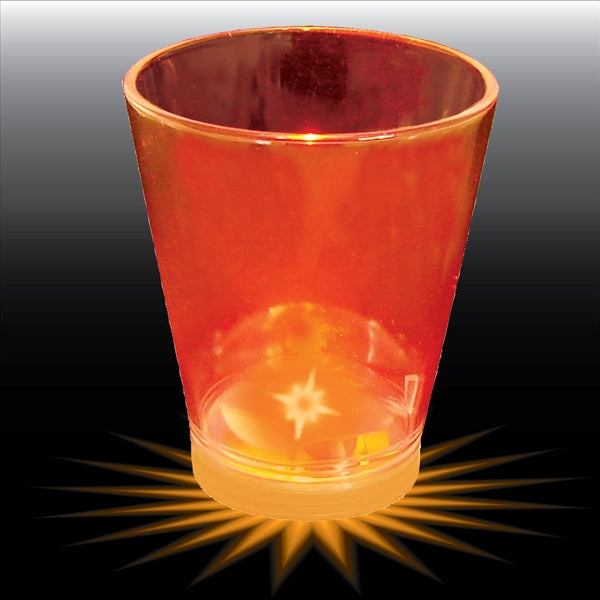 1.5 oz. Blinking Plastic Shot Glass