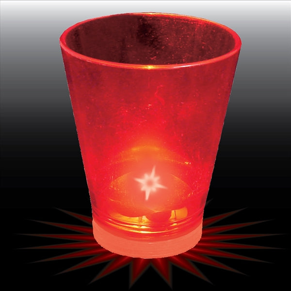 1.5 oz. Blinking Plastic Shot Glass