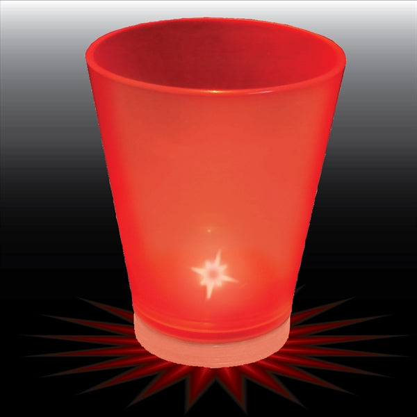 1.5 oz. Blinking Plastic Shot Glass