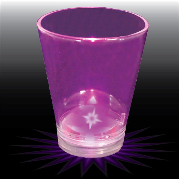 1.5 oz. Blinking Plastic Shot Glass