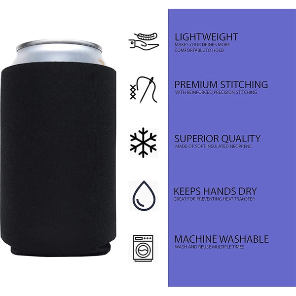 12oz Neoprene Can Cooler Sleeve