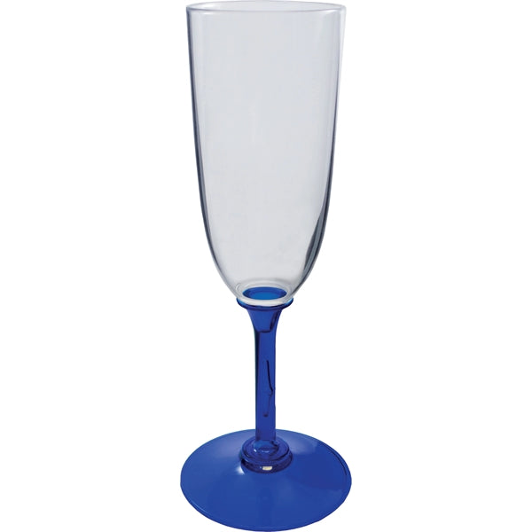 7 oz Plastic Champagne Glass w/Std. or Short Stem